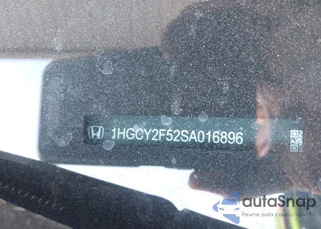 1HGCY2F52SA016896: 44119653