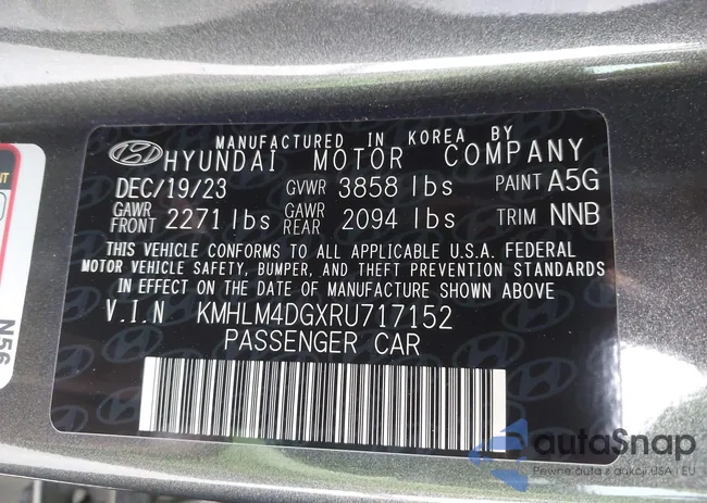 KMHLM4DGXRU717152: 44119688