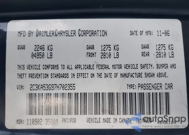 2C3KA53G97H702355: 44119772