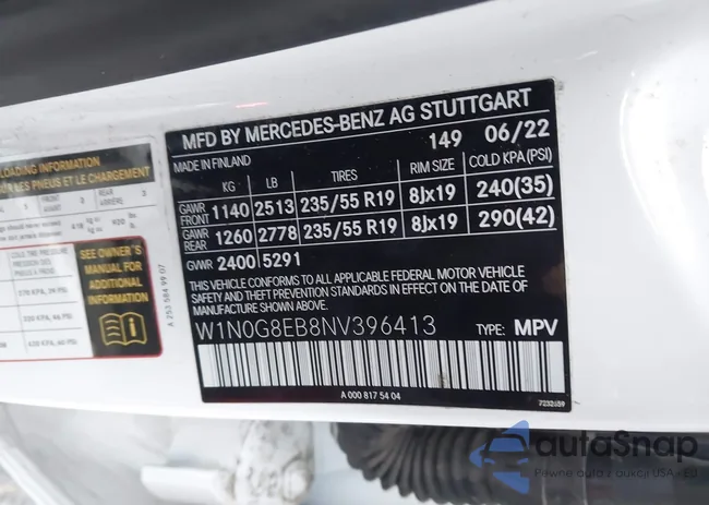 W1N0G8EB8NV396413: 44119853