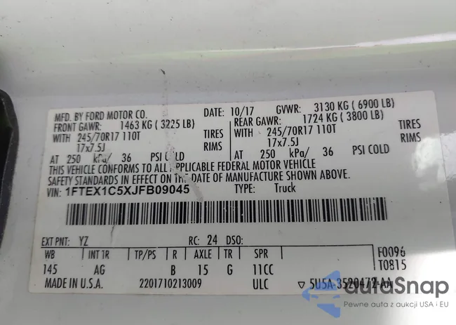 1FTEX1C5XJFB09045: 44119892