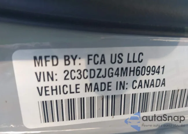 2C3CDZJG4MH609941: 44119923