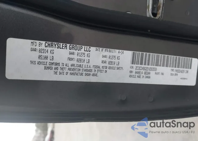 2C3CDXBG2EH283559: 44119948