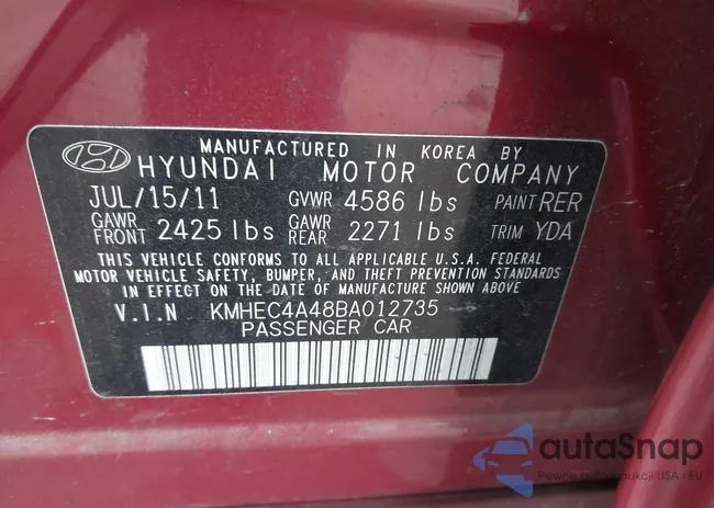 KMHEC4A48BA012735: 44120021