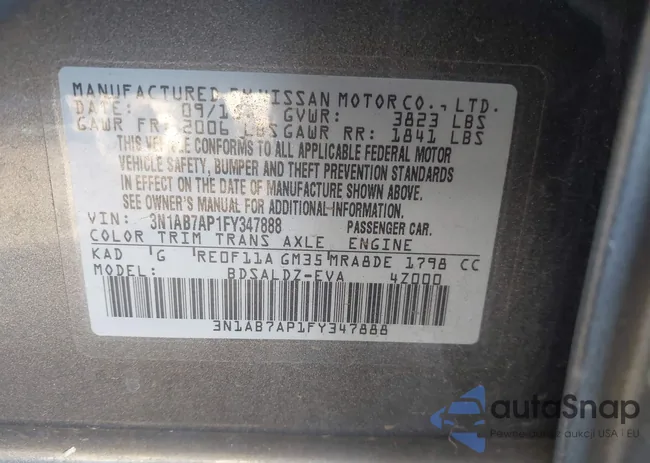 3N1AB7AP1FY347888: 44120088