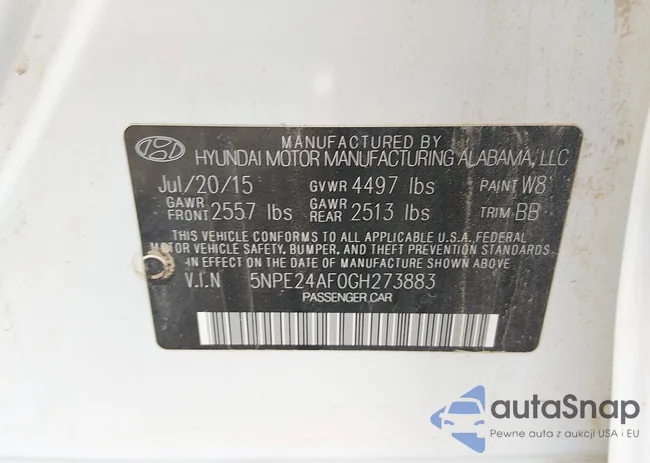 5NPE24AF0GH273883: 44119159