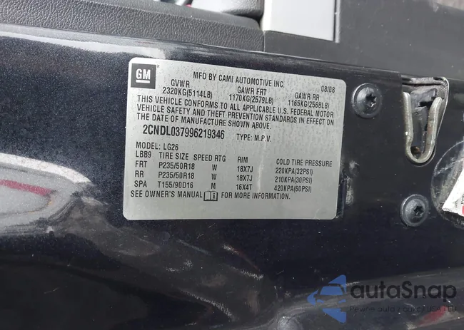 2CNDL037996219346: 44119335