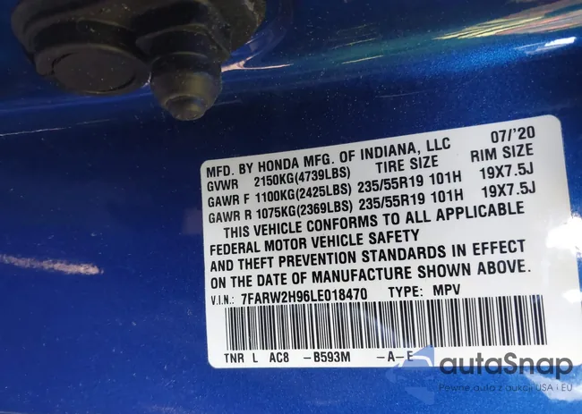 7FARW2H96LE018470: 44119448