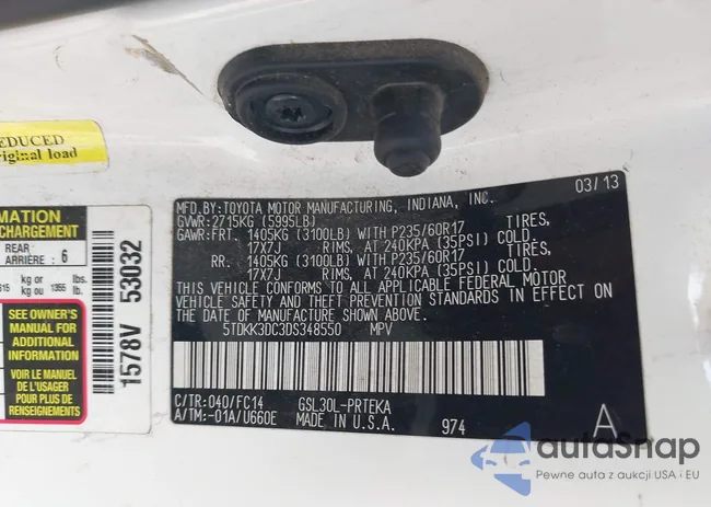 5TDKK3DC3DS348550: 44120524