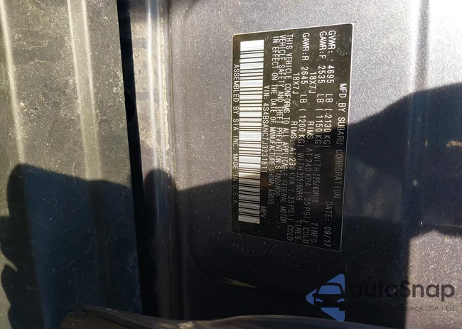 4S4BSANC7J3231811: 44120572