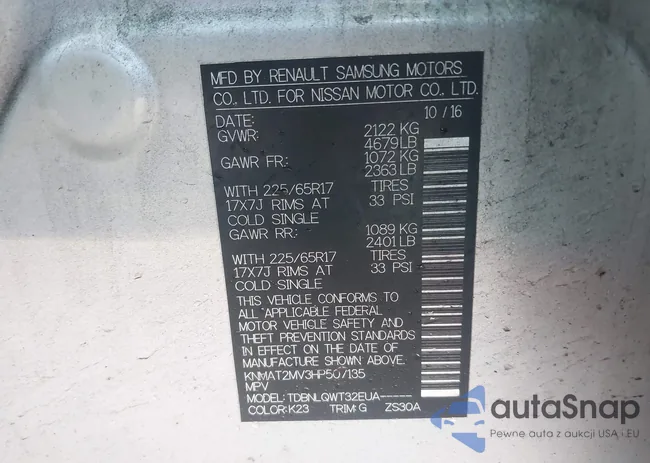 KNMAT2MV3HP507135: 44120584