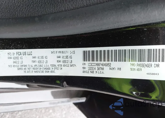 1C3CCCAB6FN646052: 44120598