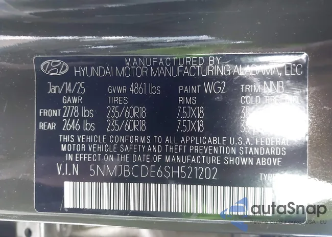 5NMJBCDE6SH521202: 44120684