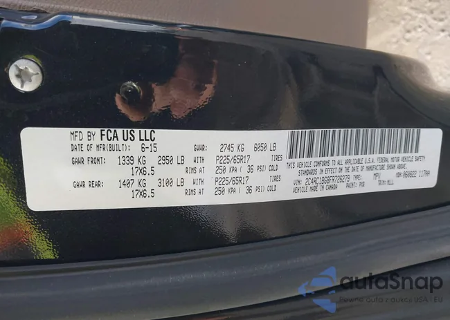 2C4RC1BG8FR726279: 44120743