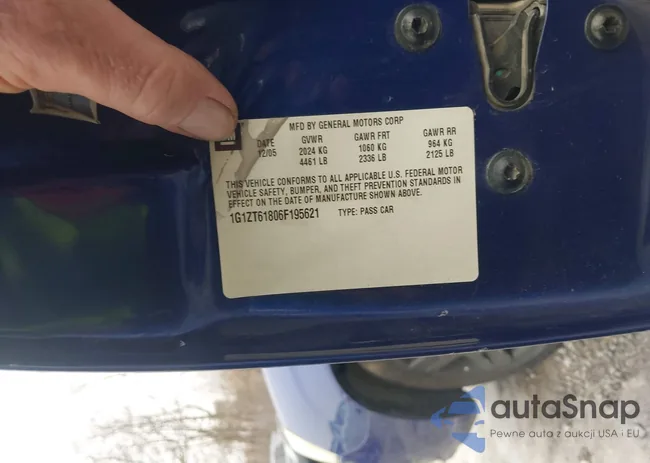 1G1ZT61806F195621: 44120779