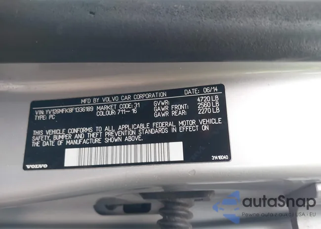 YV126MFK8F1336189: 44120831