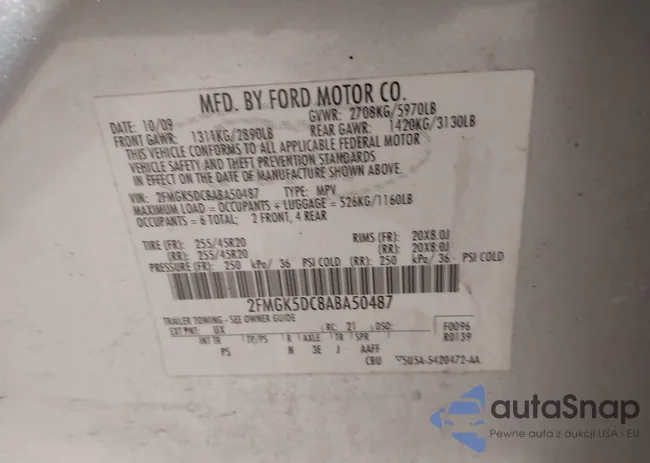 2FMGK5DC8ABA50487: 44120835