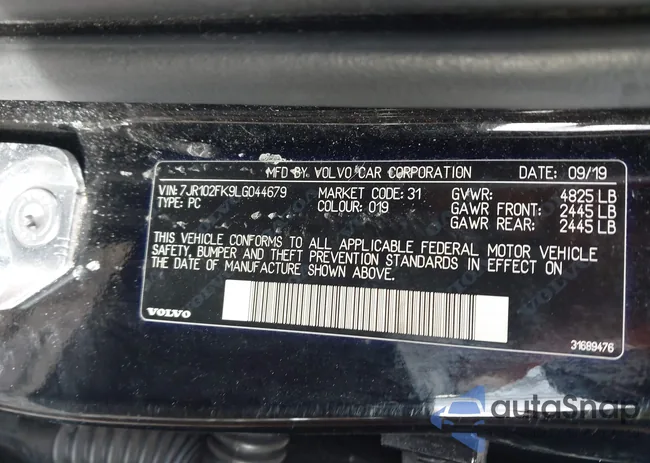 7JR102FK9LG044679: 44120952