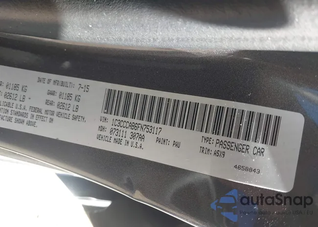 1C3CCCAB6FN753117: 44120959