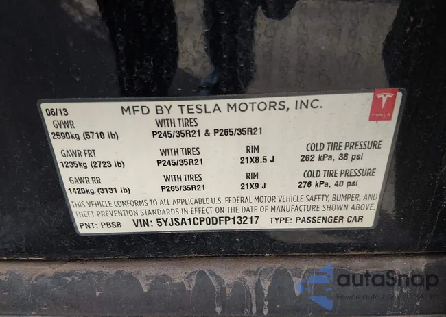 5YJSA1CP0DFP13217: 44120150