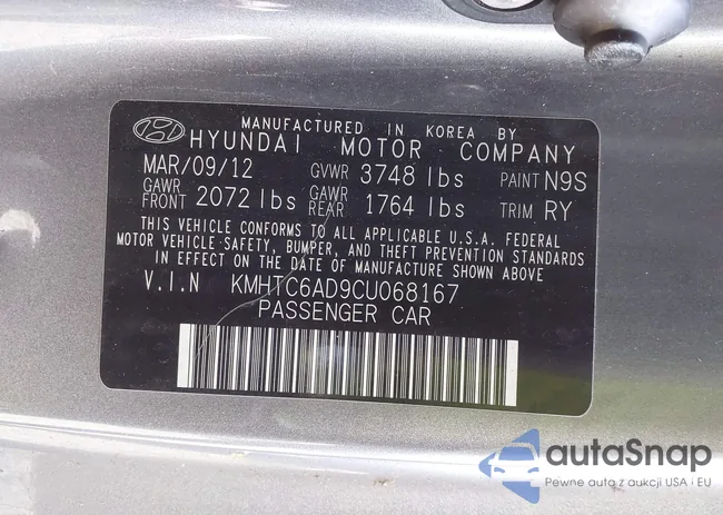 KMHTC6AD9CU068167: 44120159