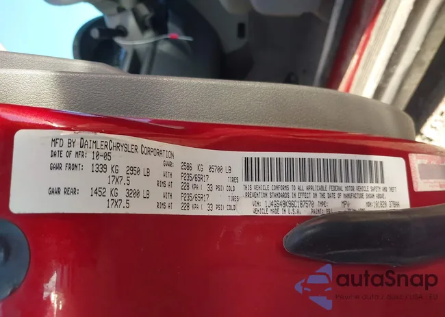 1J4GS48K96C187570: 44120169