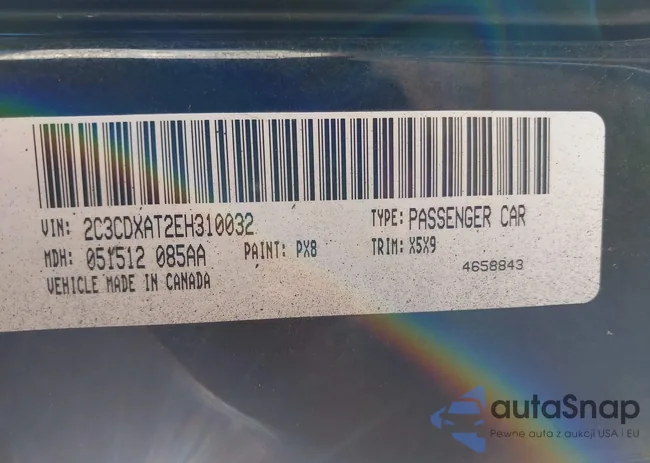 2C3CDXAT2EH310032: 44120376