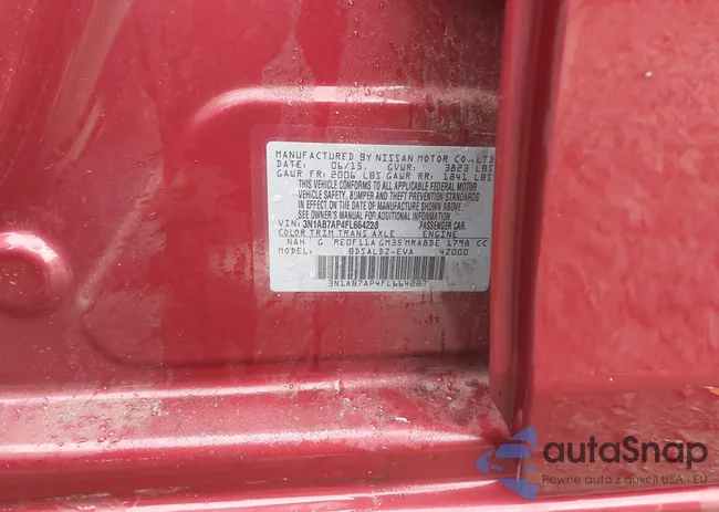 3N1AB7AP4FL664223: 44120404