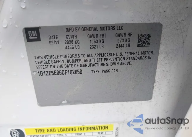 1G1ZE5E05CF162053: 44122030