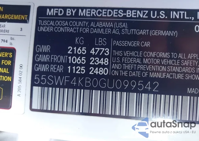 55SWF4KB0GU099542: 44121131