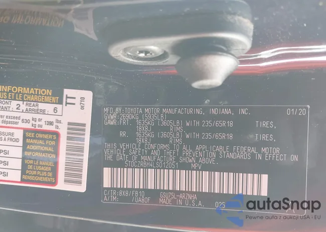 5TDCZRBH4LS012051: 44121139