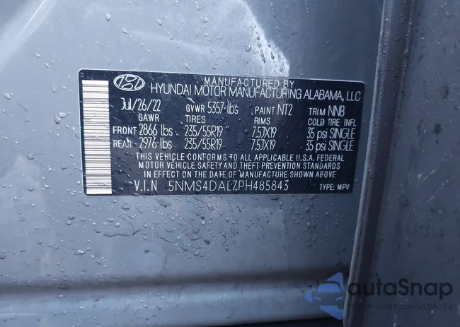 5NMS4DAL7PH485843: 44121240