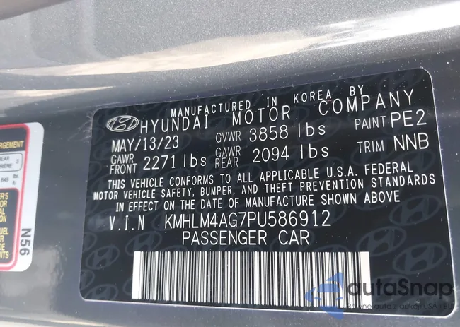 KMHLM4AG7PU586912: 44121402