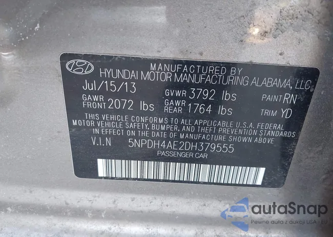 5NPDH4AE2DH379555: 44122549