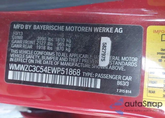 WMWZC3C54EWP51868: 44122571