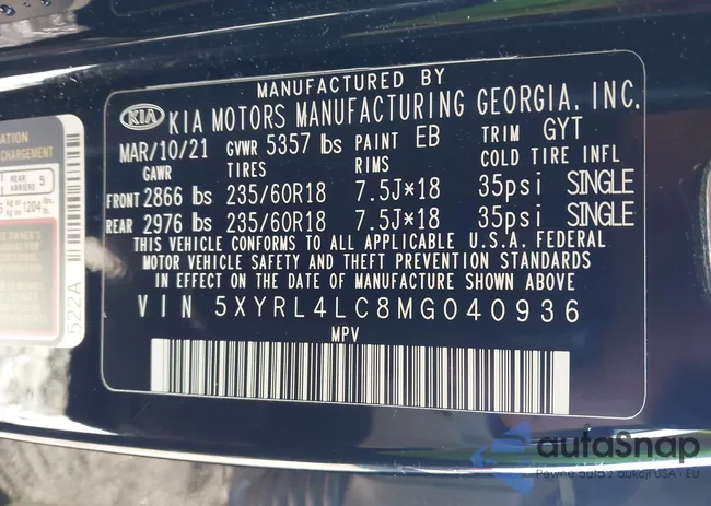 5XYRL4LC8MG040936: 44122708