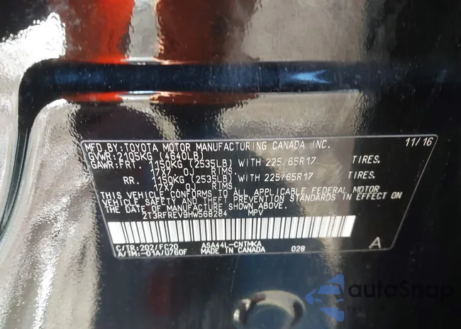 2T3RFREV9HW568284: 44122804