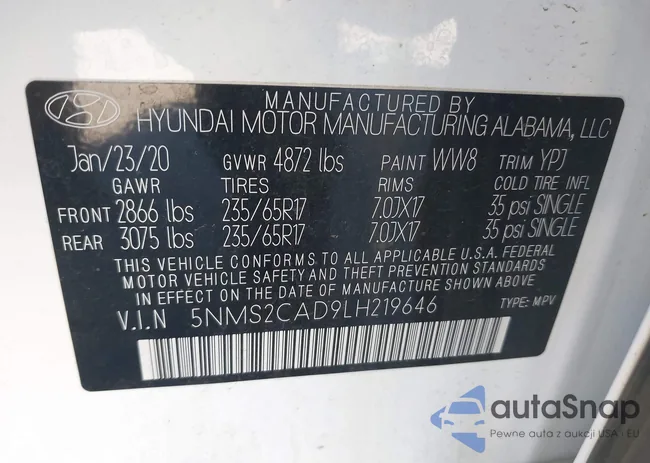 5NMS2CAD9LH219646: 44122865