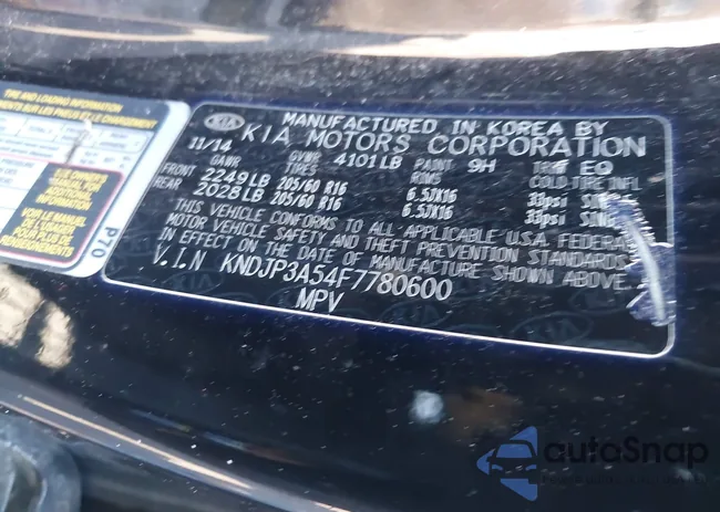 KNDJP3A54F7780600: 44122909