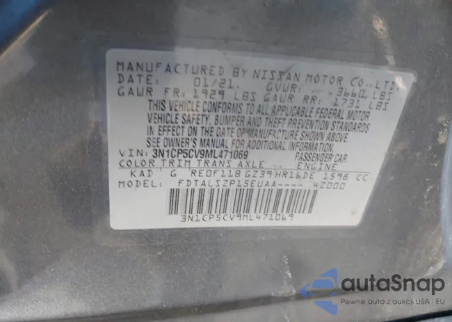 3N1CP5CV9ML471069: 44122940