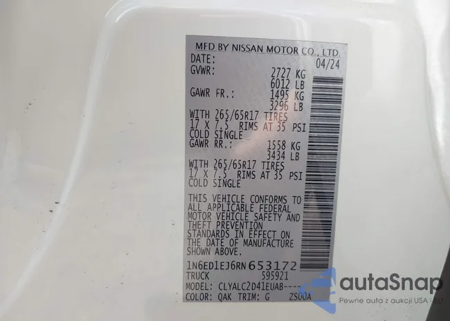 1N6ED1EJ6RN653172: 44122169