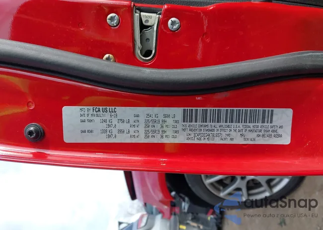 3C4PDDEG4KT816571: 44122210