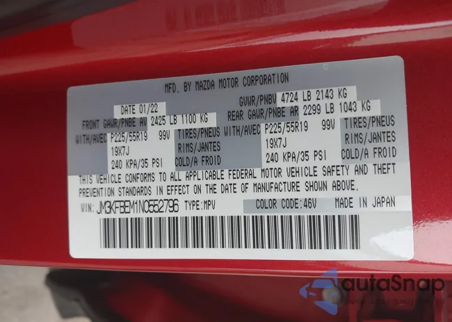 JM3KFBEM1N0552796: 44122270