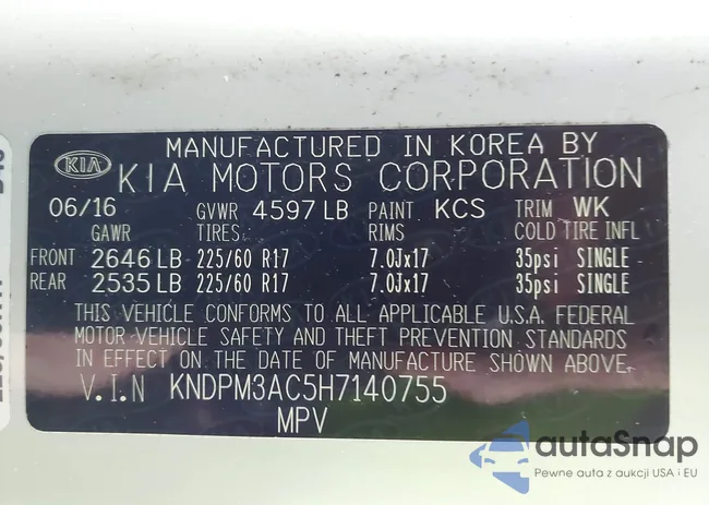 KNDPM3AC5H7140755: 44122283