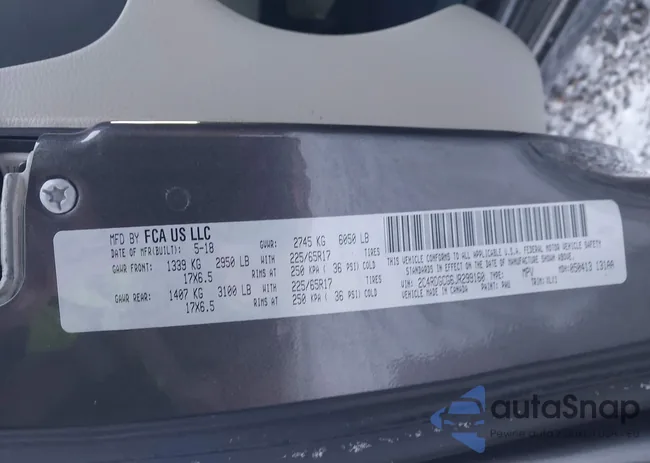 2C4RDGCG6JR299160: 44123585