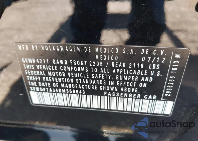 3VWDP7AJ4DM356643: 44123614