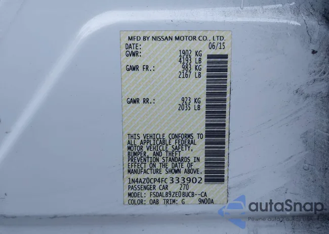 1N4AZ0CP4FC333902: 44123730