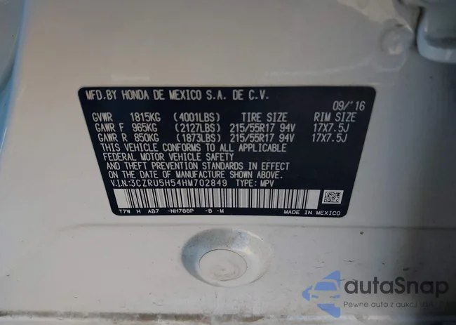 3CZRU5H54HM702849: 44123731