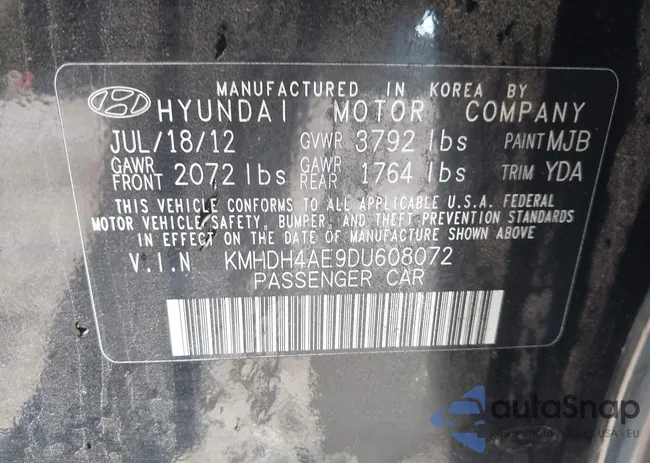 KMHDH4AE9DU608072: 44123761