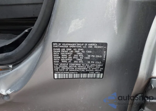 1V2KC2CA4MC239473: 44123817